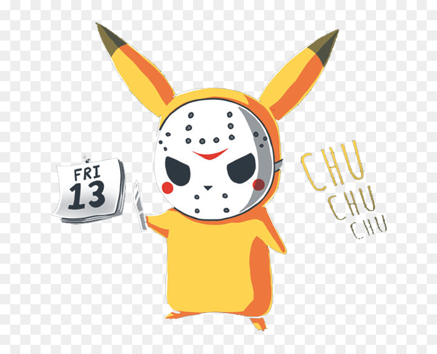 Filter[filter] Friday The 13th Pikachu - Friday The 13th Tomorrow, HD Png Download - friday the 13th png