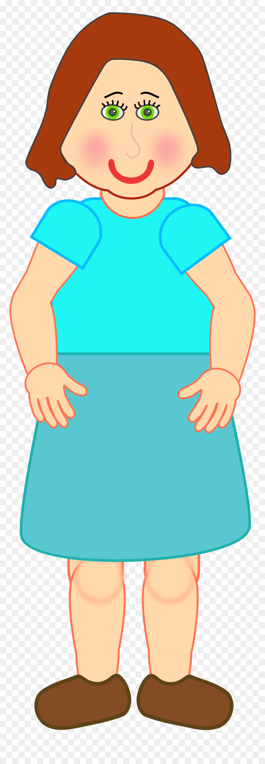 Woman Standing Clip Arts - Free Clip Art Woman, HD Png Download - woman standing png