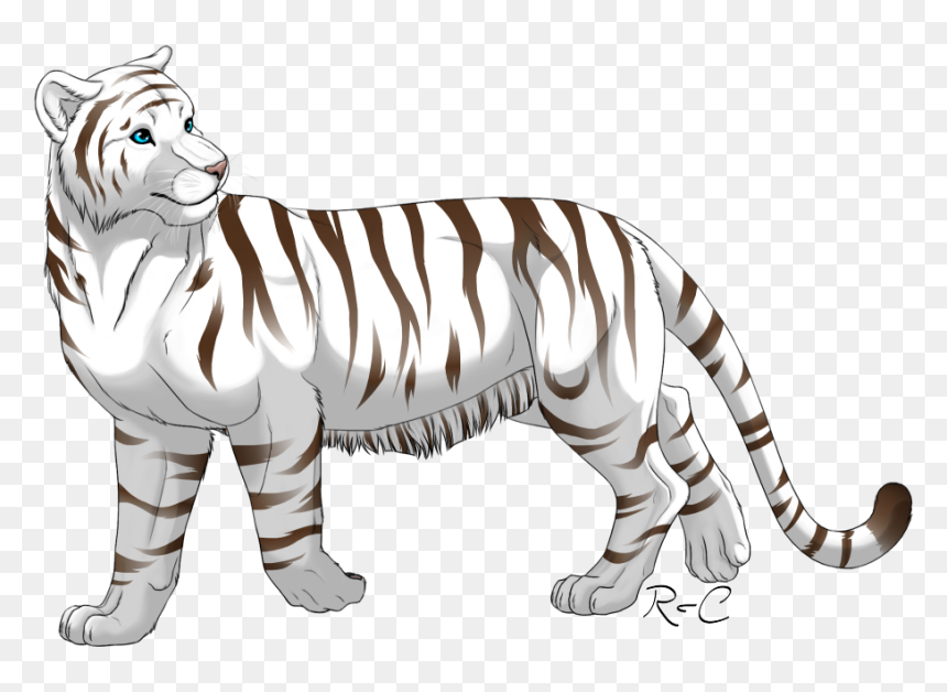 White Tiger - White Tiger Transparent Background, HD Png Download - white tiger png