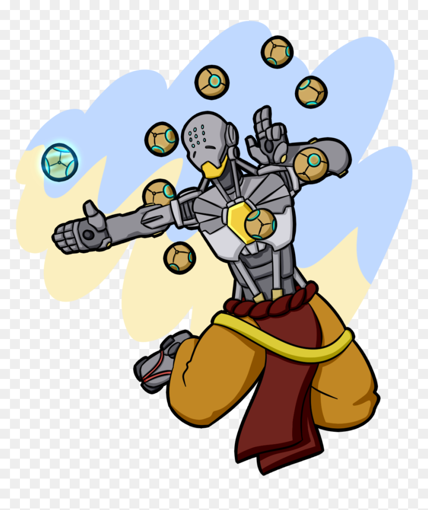 Comics & Cartoons » Thread - Zenyatta Clip Art, HD Png Download - zenyatta png