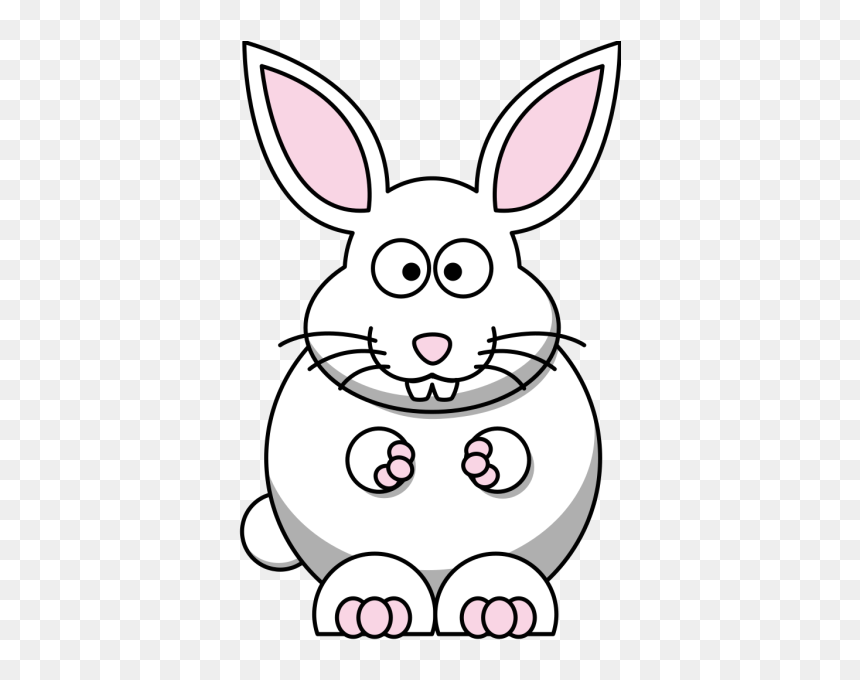Alice And Bunny Png Images - Easter Bunny Black And White, Transparent Png - bunny ears png