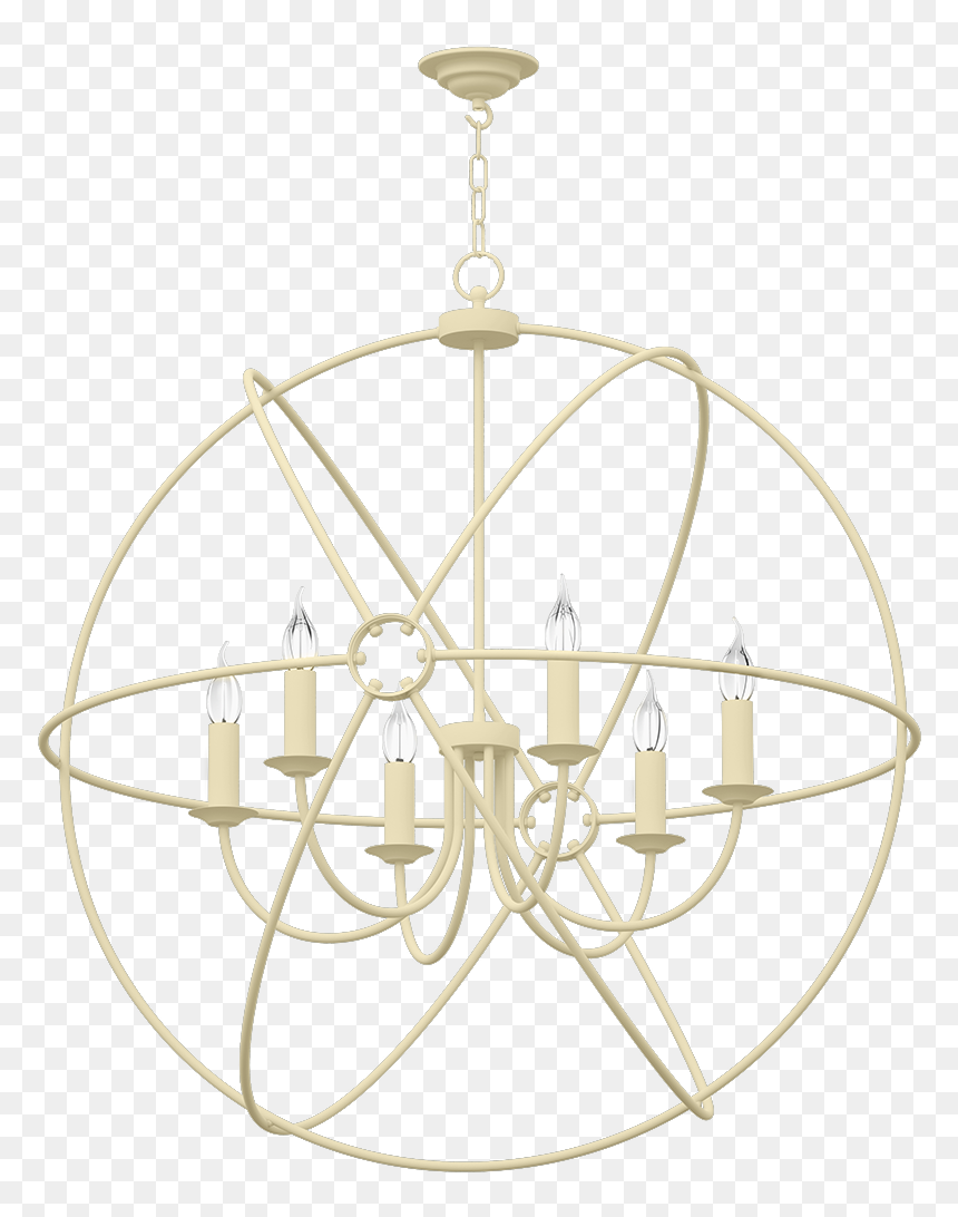 Orb Bespoke 6 Light 900mm Pendant - Pendant Light, HD Png Download - chandelier png