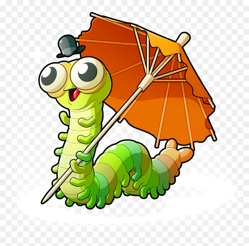 Caterpillar Clipart Funny, HD Png Download - caterpillar png