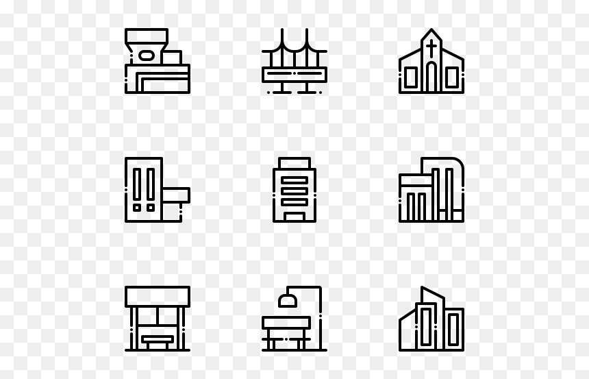 Symmetry, HD Png Download - cityscape png
