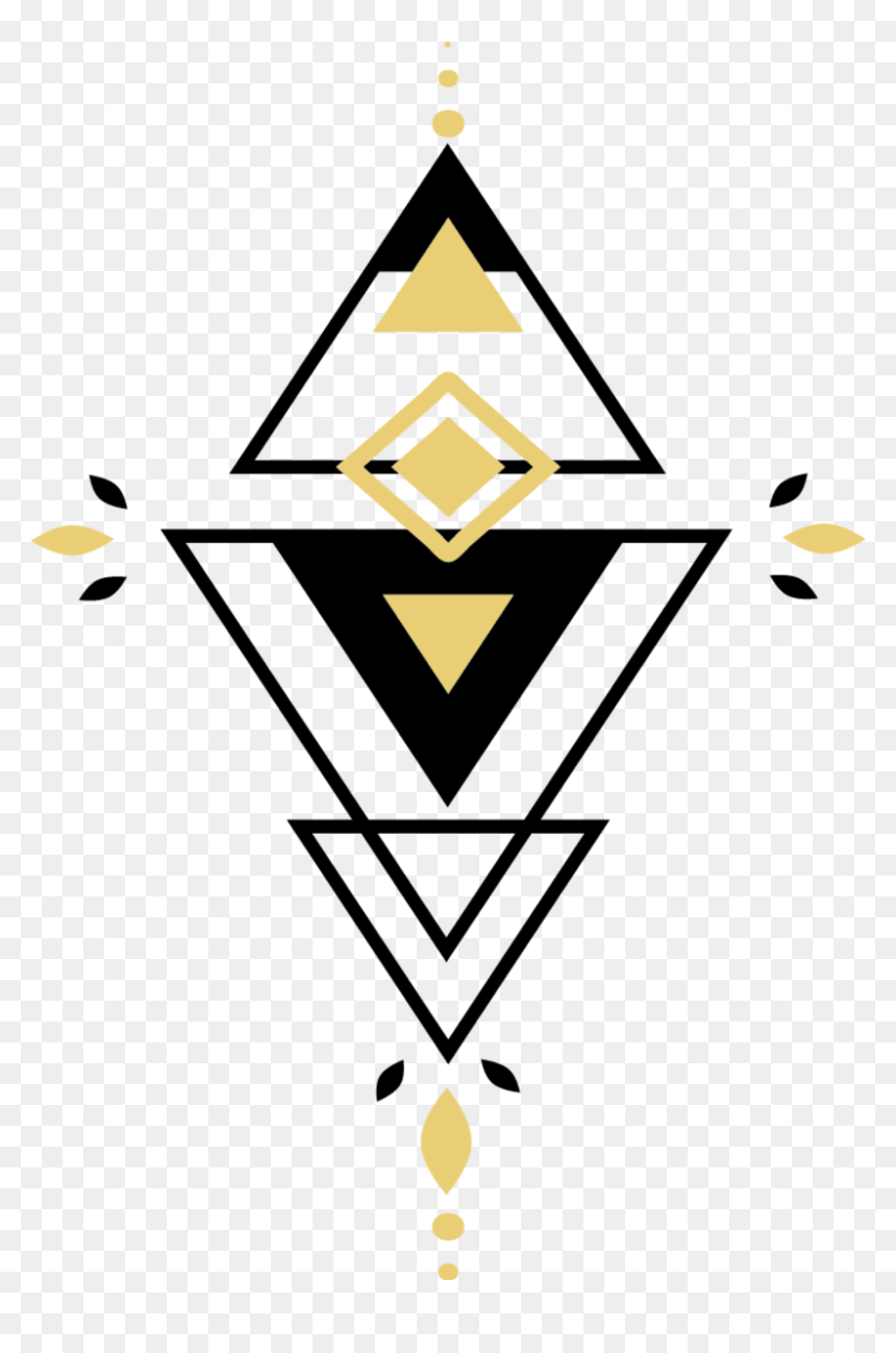 Triangle, HD Png Download - tatuajes tumblr png
