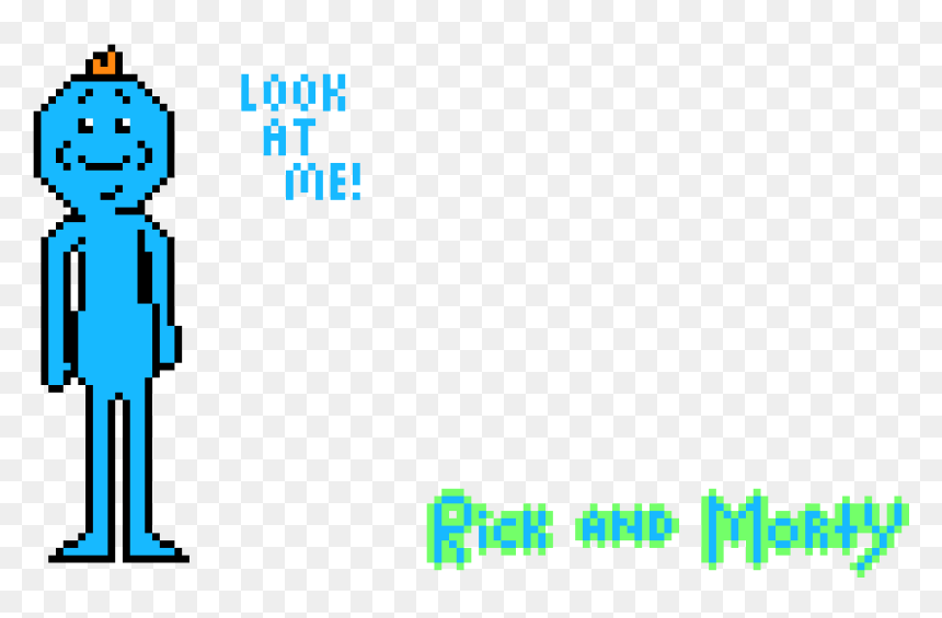 Electric Blue, HD Png Download - mr meeseeks png