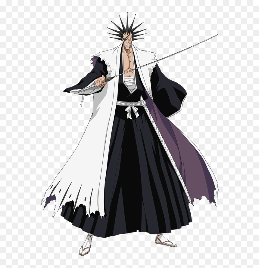 Kenpachi Zaraki - Bleach - Kenpachi Zaraki, HD Png Download - bleach png