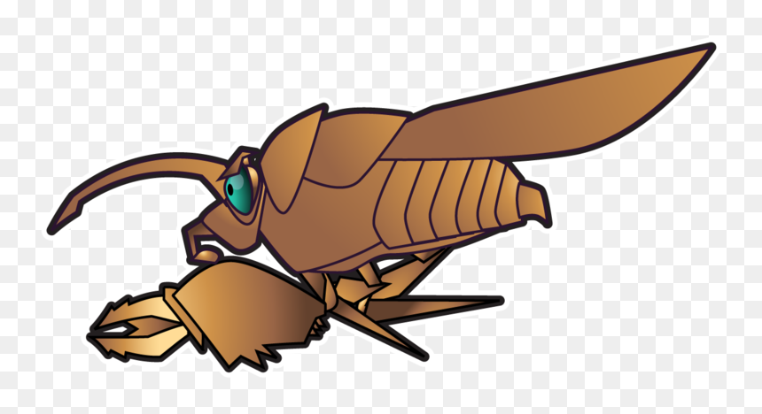 Crab-moth - Japanese Rhinoceros Beetle, HD Png Download - moth png