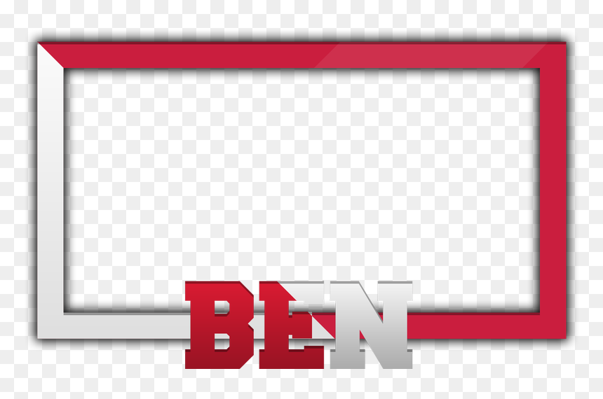 Ben Mascott On Twitter - Transparent Facecam Border Png, Png Download - facecam border png