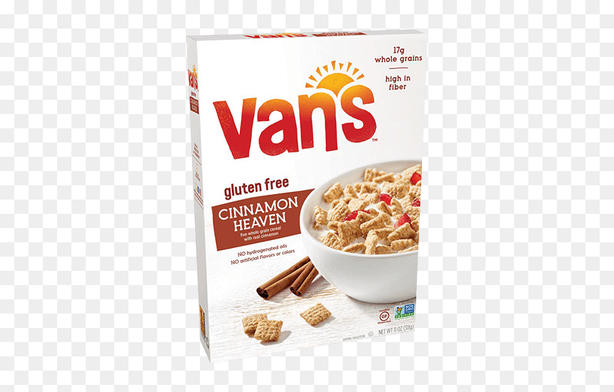 Gluten Free Cereals - Vans Gluten Free Cinnamon Cereal, HD Png Download - cereal png