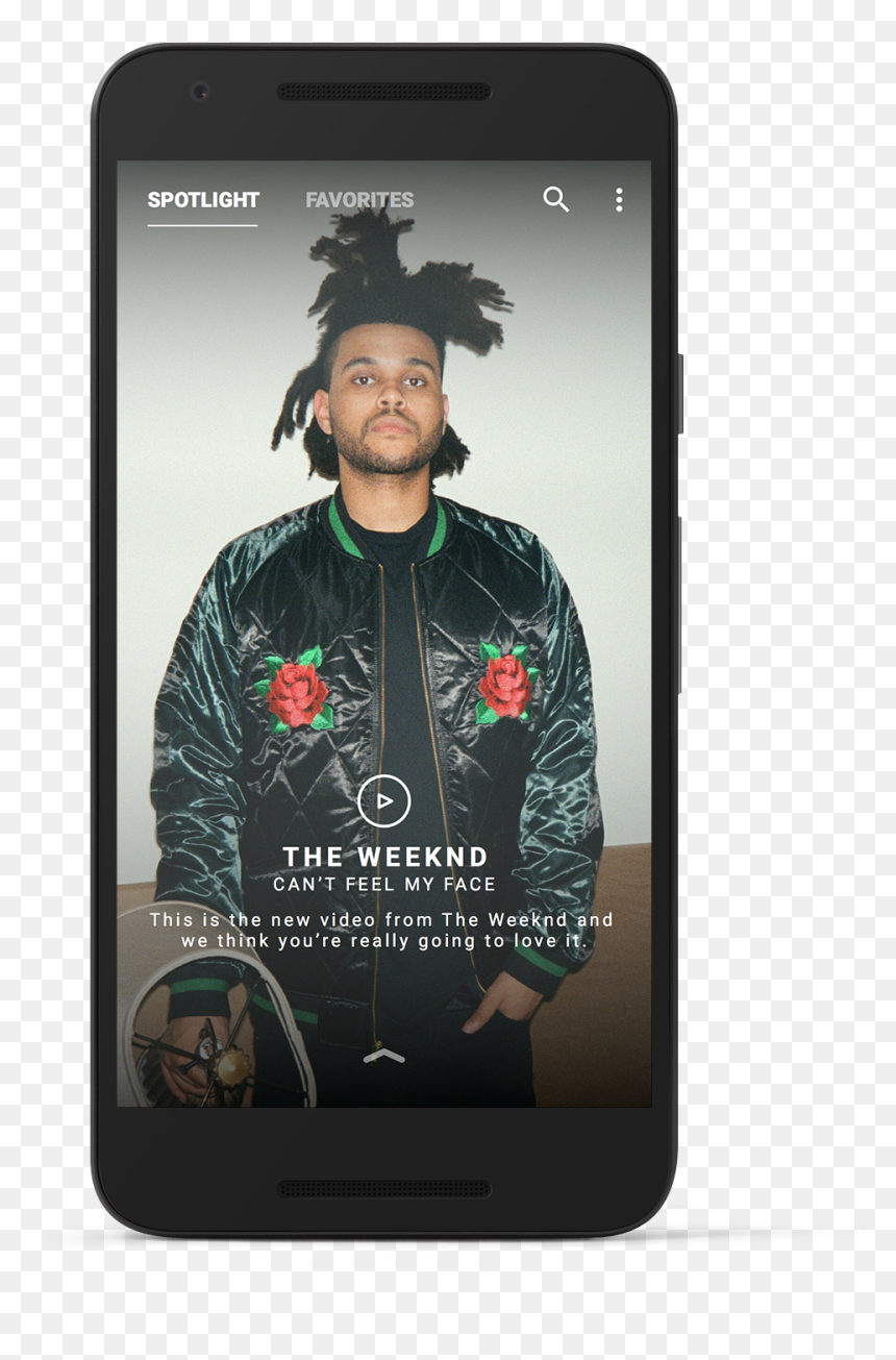 Vevo-android - Weeknd Palm Tree Hair, HD Png Download - vevo png