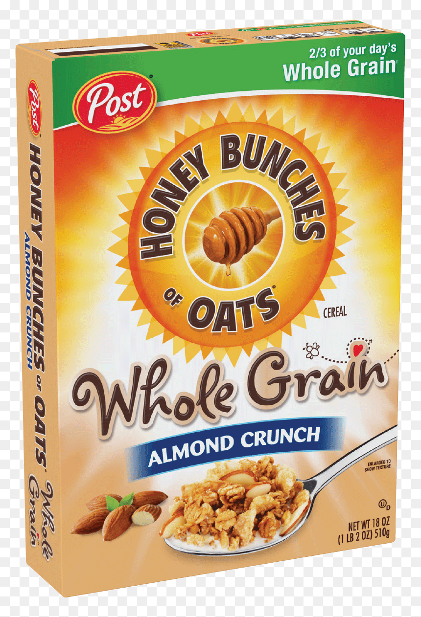 Honey Bunches Of Oats Cereal Clipart Png Transparent - Honey Bunches Of Oats Whole Grain Almond Crunch, Png Download - cereal png