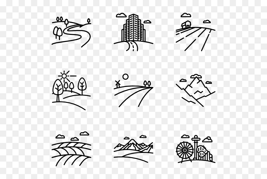 Mountain Icon Png - Vector Graphics, Transparent Png - mountain icon png