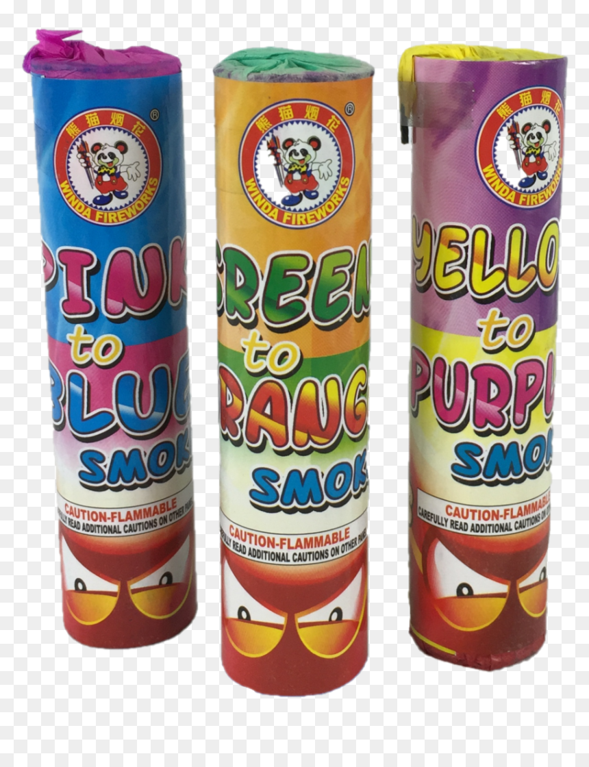 P6013 Green To Orange Pink To Blue Yellow To Purple - Panda Fireworks Group Co., Ltd., HD Png Download - purple smoke png