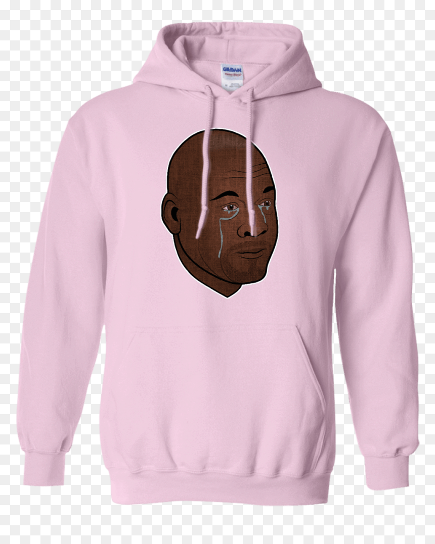 Transparent Cry Face Png - Wesley Hoodie, Png Download - crying jordan png