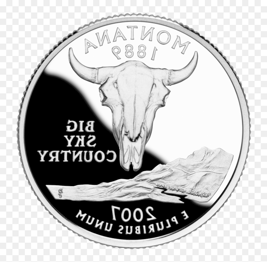 Quarters Clipart Of Quarters - Bull, HD Png Download - quarter png