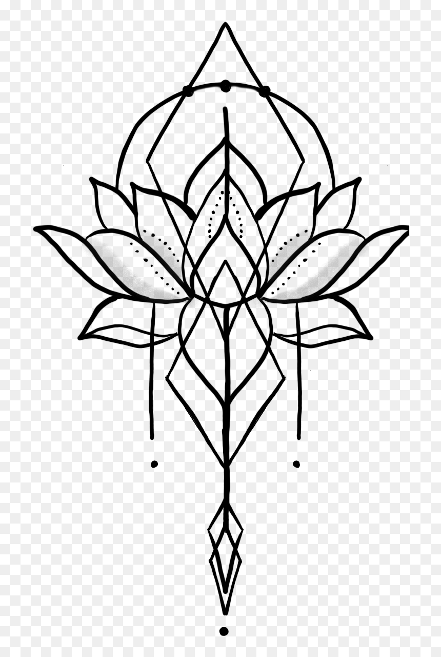 Line Art, HD Png Download - tatuajes tumblr png