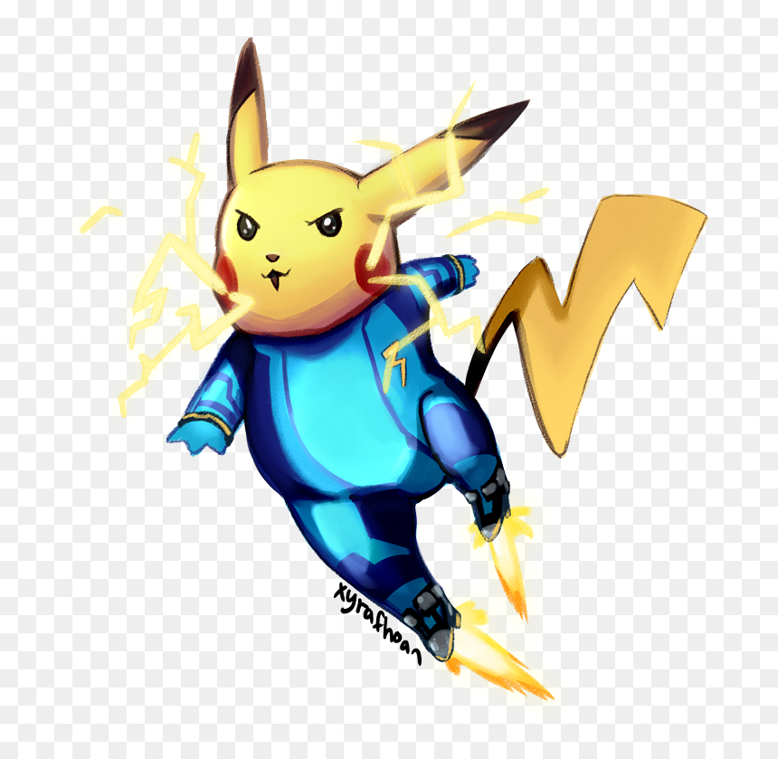 Pikachu Clipart Suit - Zero Suit Wario, HD Png Download - samus png