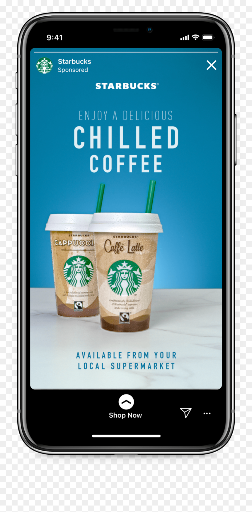 Starbucks Chilled Story1 Small - Starbucks New Logo 2011, HD Png Download - starbucks cup png
