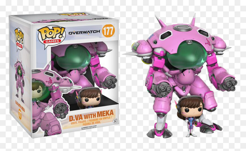 Funko Pop Dva Meka, HD Png Download - d.va png