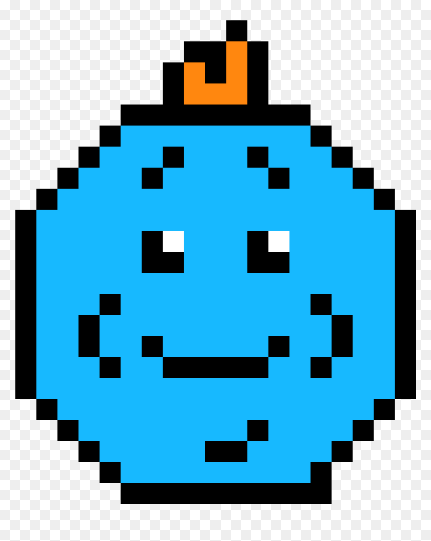 Cute Christmas Pixel Art, HD Png Download - mr meeseeks png