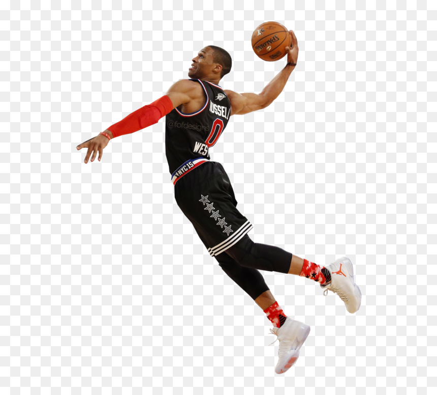 Thumb Image - Russell Westbrook Dunk Png, Transparent Png - russell westbrook png