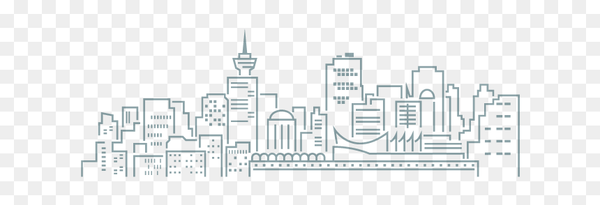 Skyline, HD Png Download - cityscape png