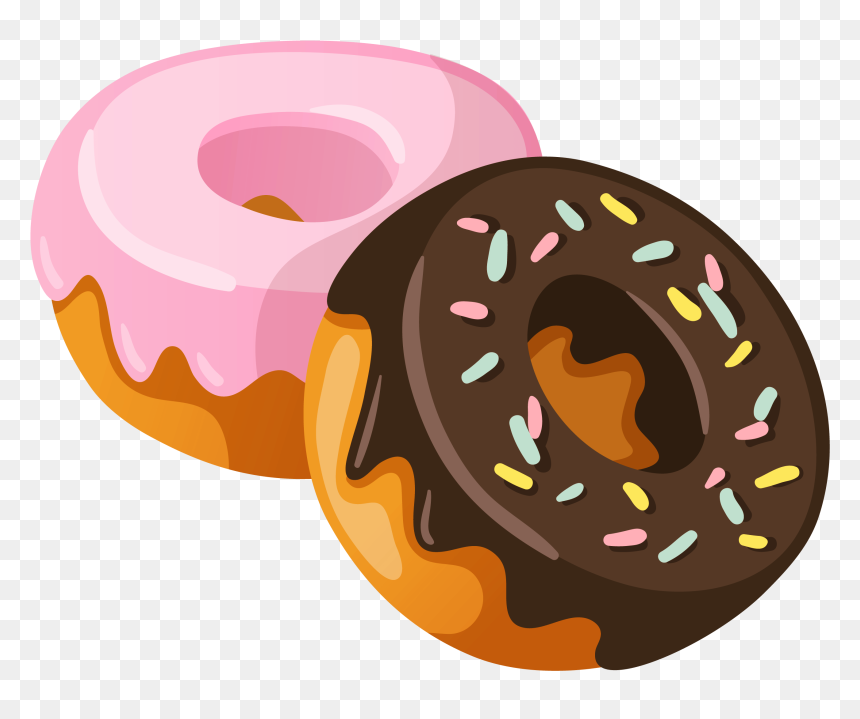 Donuts Clipart Transparent Png - Donuts Clip Art, Png Download - clipart png