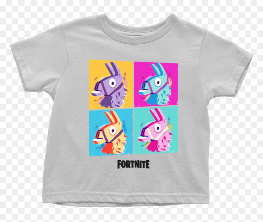 Fortnite Four Llamas T-shirt - Fortnite Shirts Llama, HD Png Download - fortnite llama png