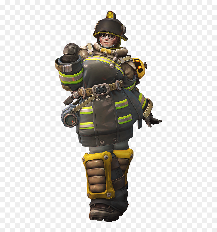 Firefighter Mei Png - Overwatch Mei Firefighter, Transparent Png - mei png