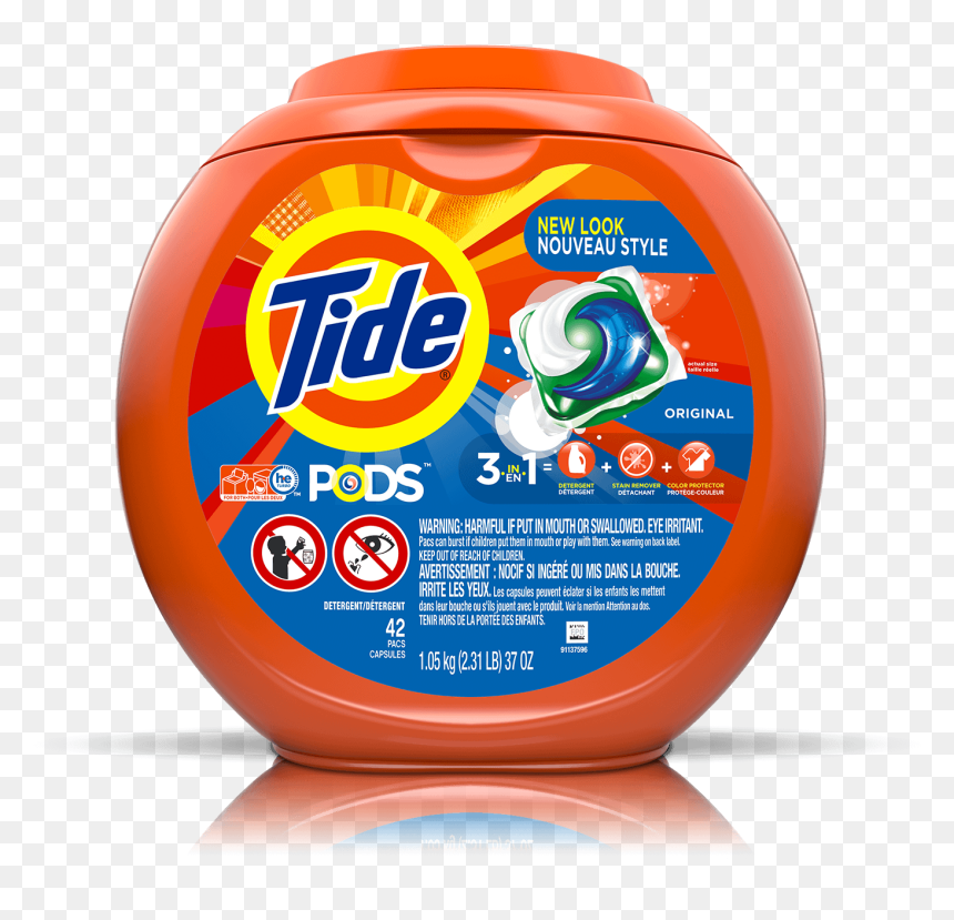 Tide Pods® Laundry Detergent Original Scent - Tide Pods, HD Png Download - tide pods png