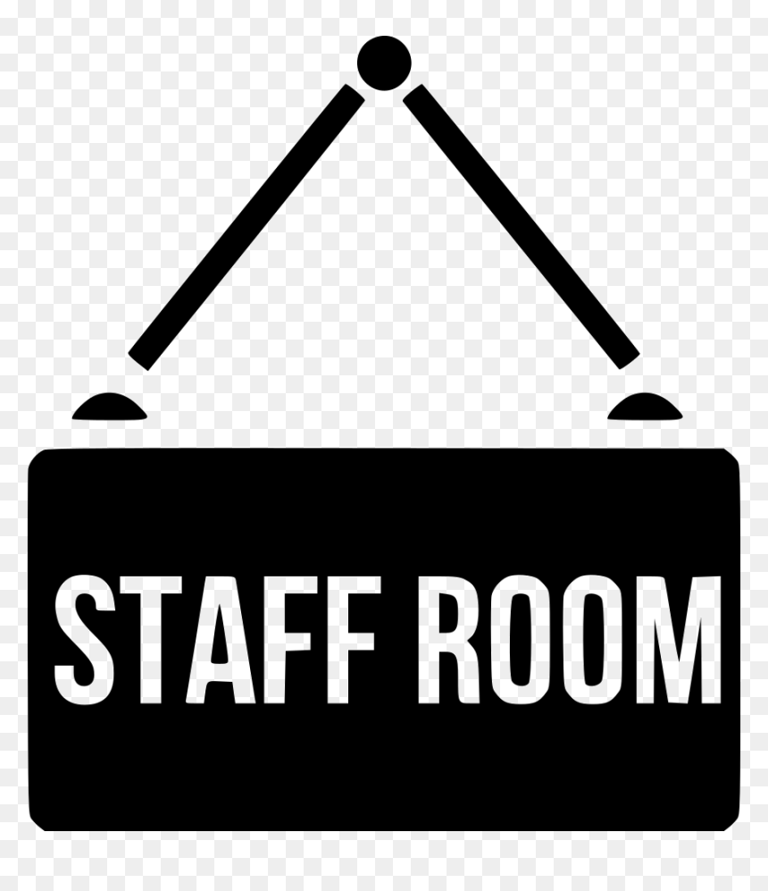 Staff Room Board School Nameplate Plate Study - Staff Room Icon Png, Transparent Png - staff png