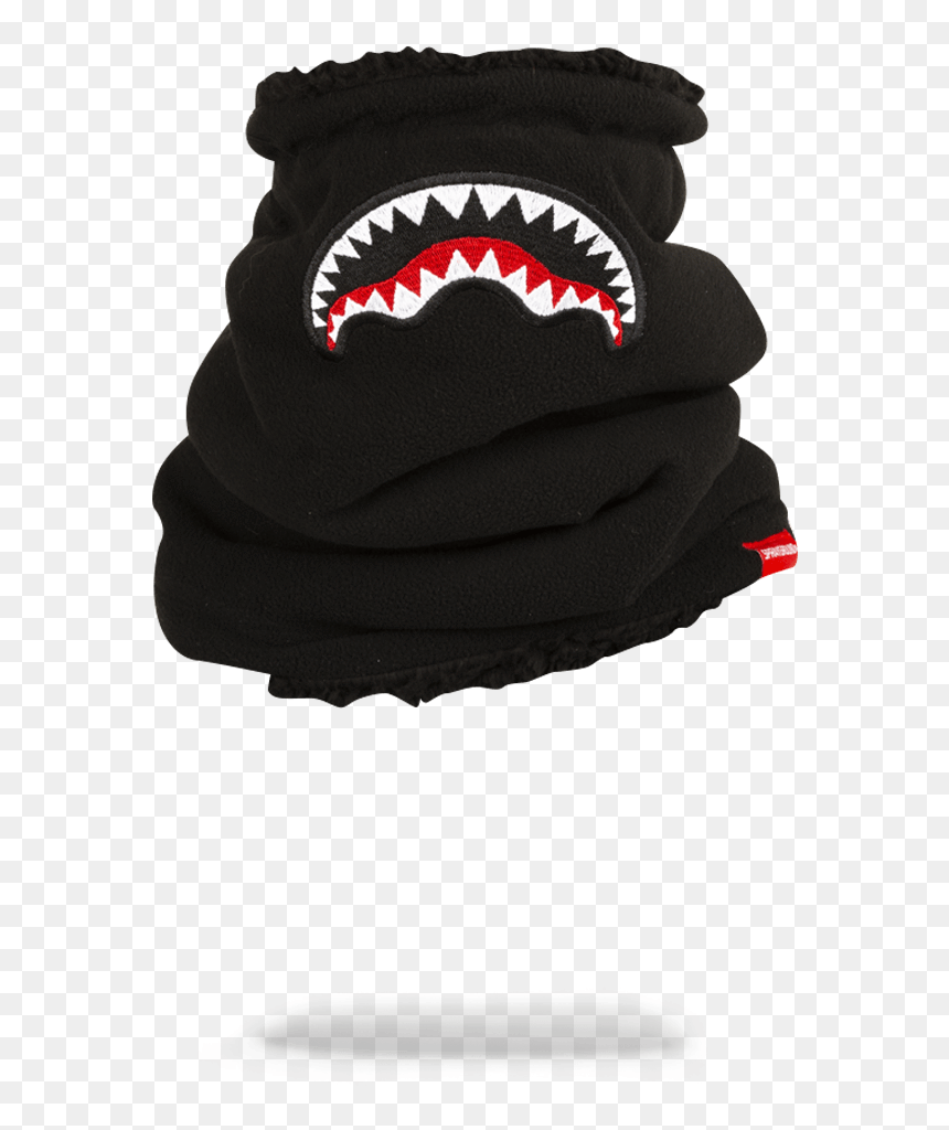 Sprayground Shark Mouth Neck Warmer - Sprayground, HD Png Download - ski mask png