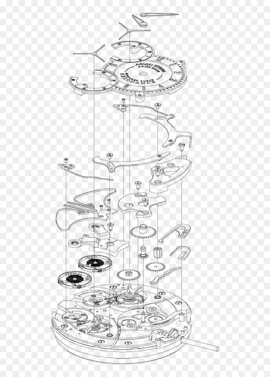 None - Technical Drawing, HD Png Download - hand drawn heart png