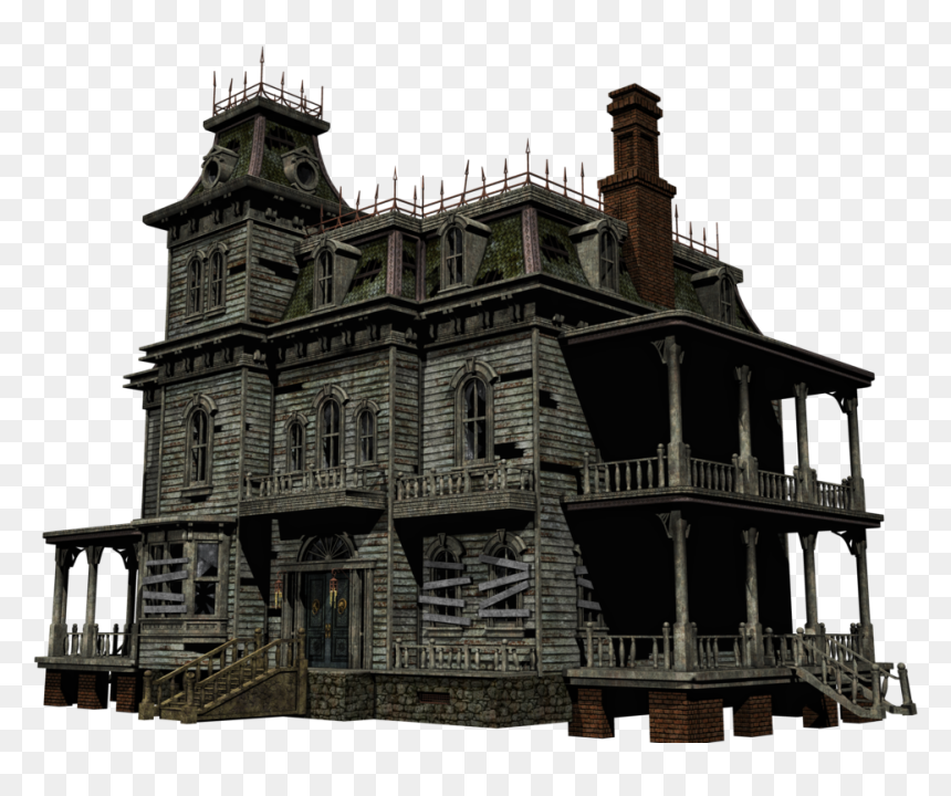 Thumb Image - Haunted House Png, Transparent Png - mansion png