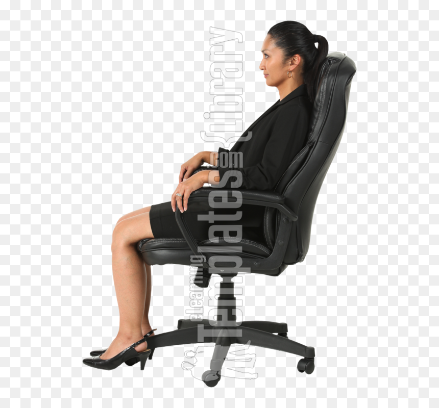 Image Series 057, Claudia, People, Person, Human, Individual, - Portable Network Graphics, HD Png Download - person sitting in chair png
