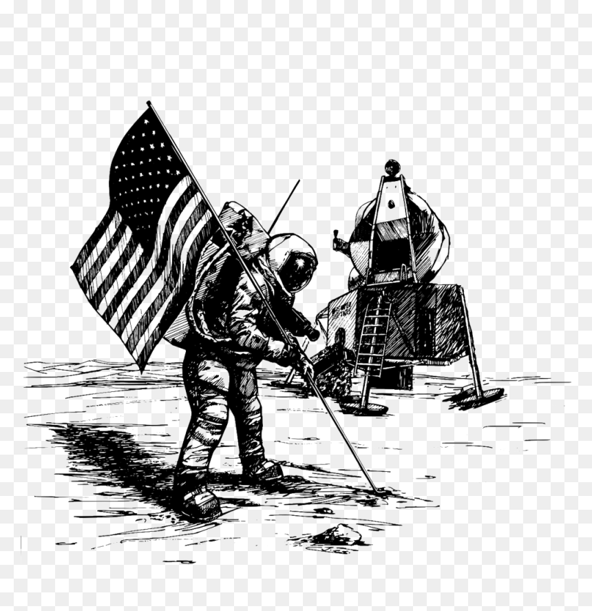 Moon Landing Png, Transparent Png - steph curry png