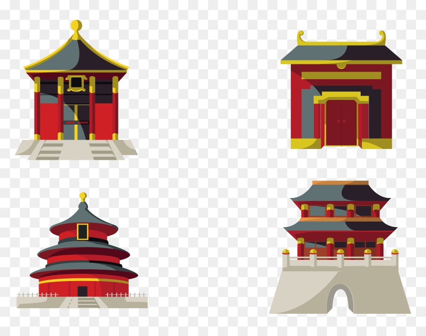 Temple Of Heaven Chinese Pagoda, HD Png Download - heaven png