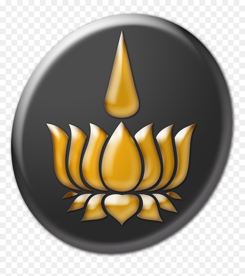 Golden Lotus Icon - Lotus Icon, HD Png Download - flame icon png