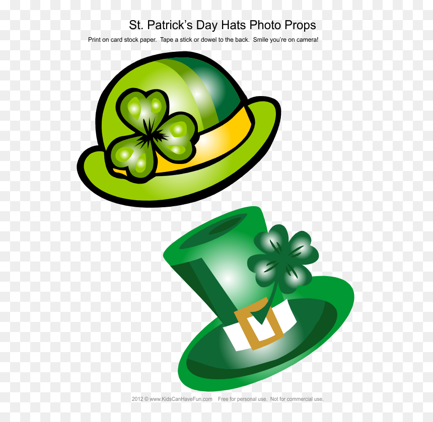 Patrick"s Day Leprechaun Hats Photo Booth Props - Leprechaun Hat, HD Png Download - leprechaun hat png