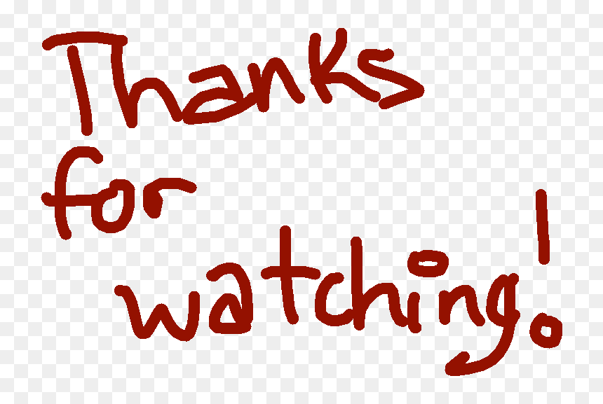 Calligraphy , Png Download, Transparent Png - thanks for watching png
