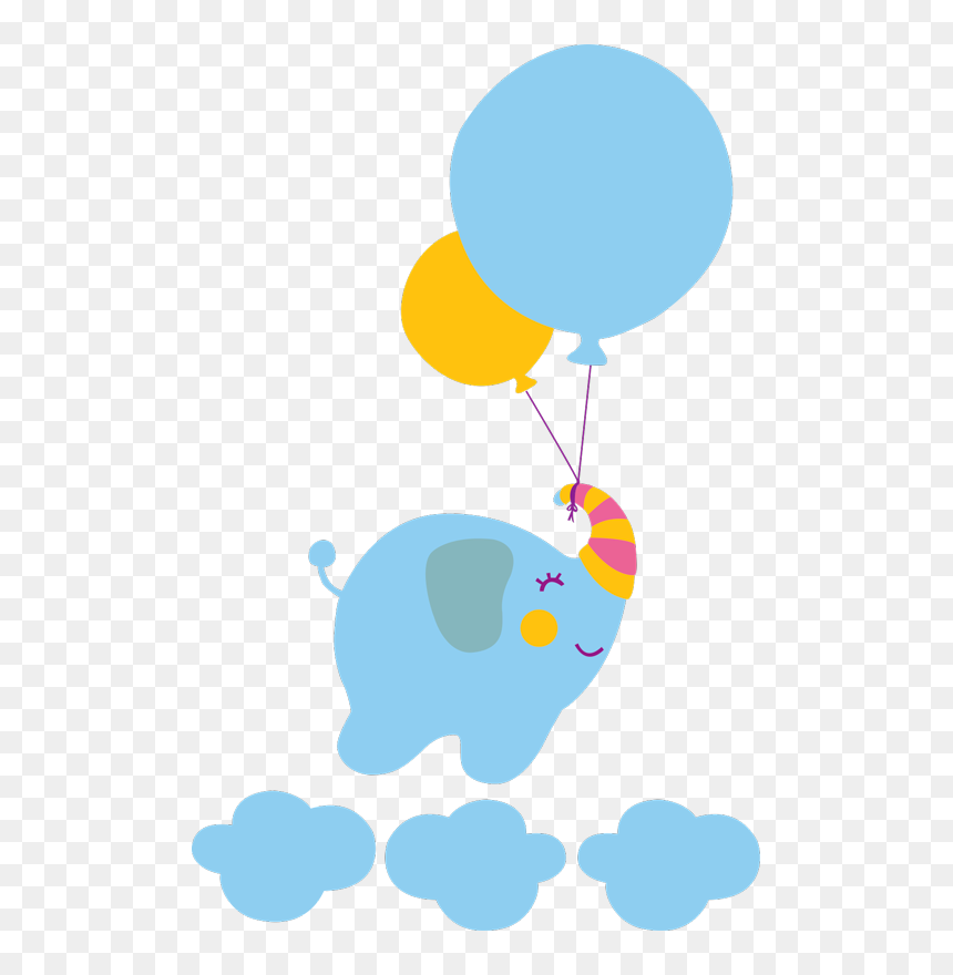 Elephant Blue Png , Png Download - Baby Blue Elephant Png, Transparent Png - blue png