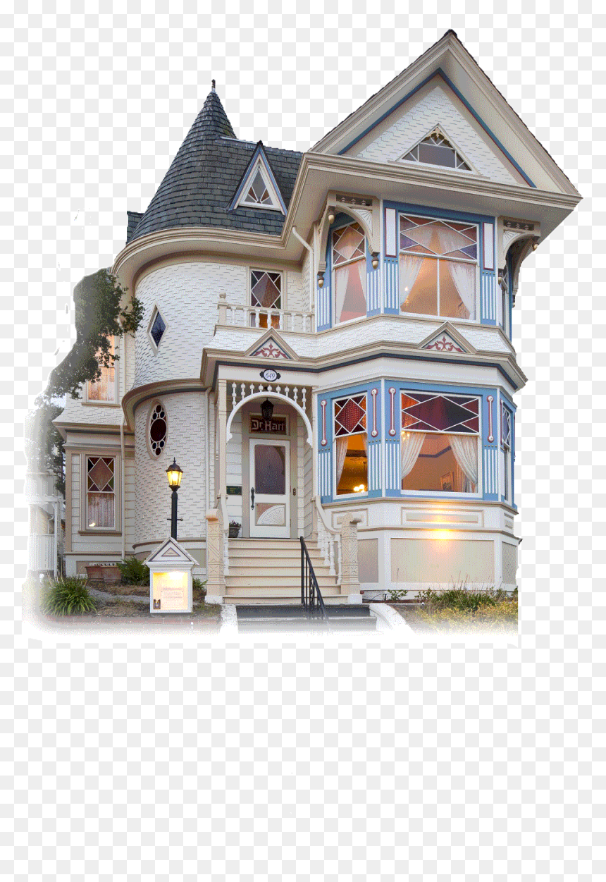 Victorian House Png - Monterey California Historic House, Transparent Png - mansion png
