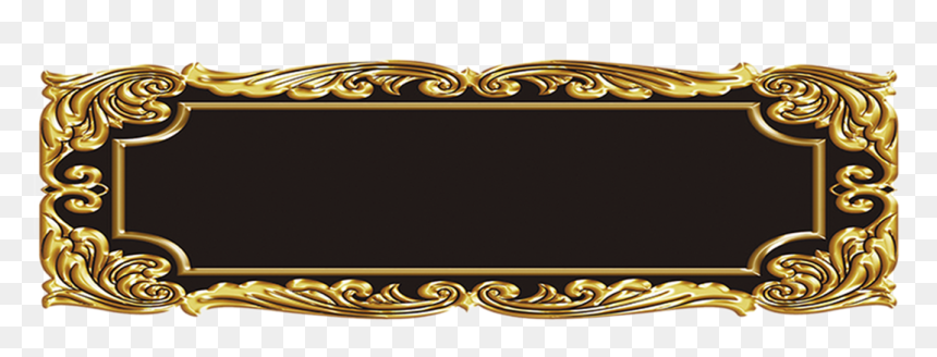 Software Template Lion Dance - Black And Gold Plaque Png, Transparent Png - plaque png