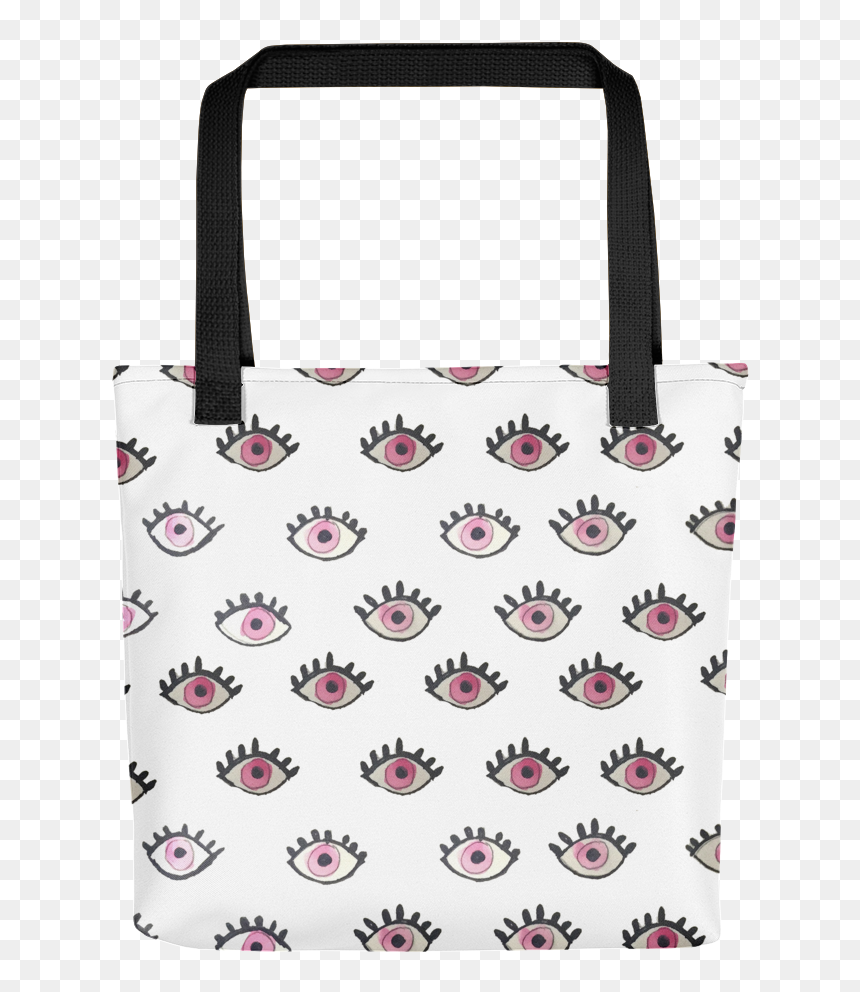 Pink Evil Eyes Tote - Tote Bag, HD Png Download - evil eyes png