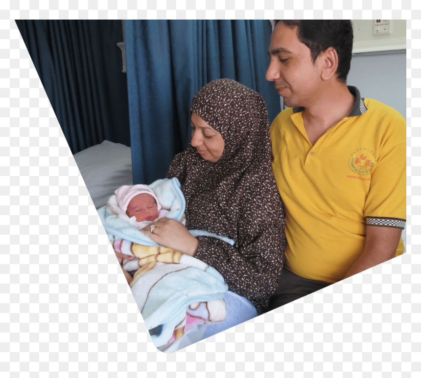 Mother, Father And Baby In Hospital - Baby, HD Png Download - jordan png