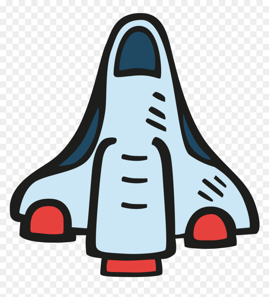 Space Shuttle Icon - Shuttle Icon, HD Png Download - space shuttle png