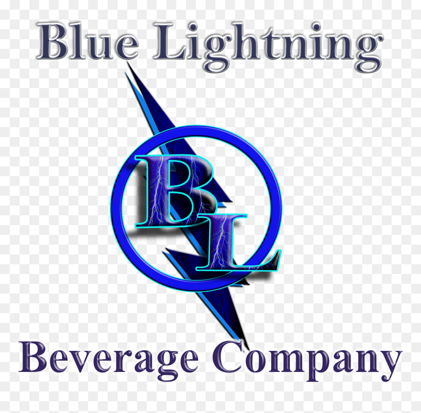 Blue Lightning Energy Drink - Graphic Design, HD Png Download - blue lightning png