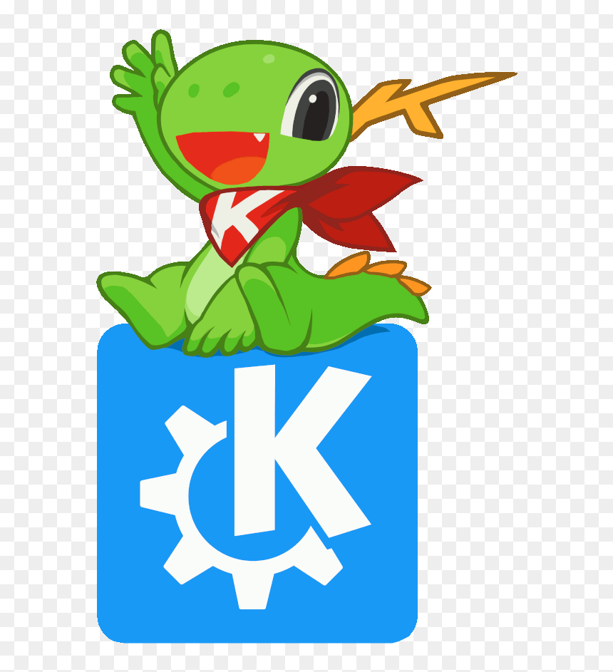 How To Install Kvantum In Opensuse Tumbleweed - Kde Mascot, HD Png Download - tumbleweed png