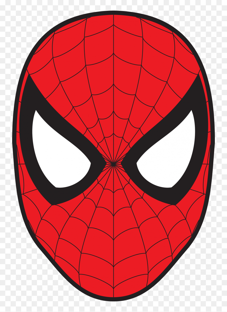 Now You Can Download Spider-man Png Picture - Cartoon Spider Man Face, Transparent Png - spiderman web png